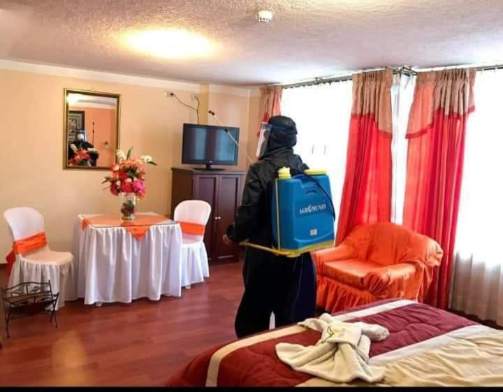 Hotel Los Ilinizas Latacunga Buitenkant foto